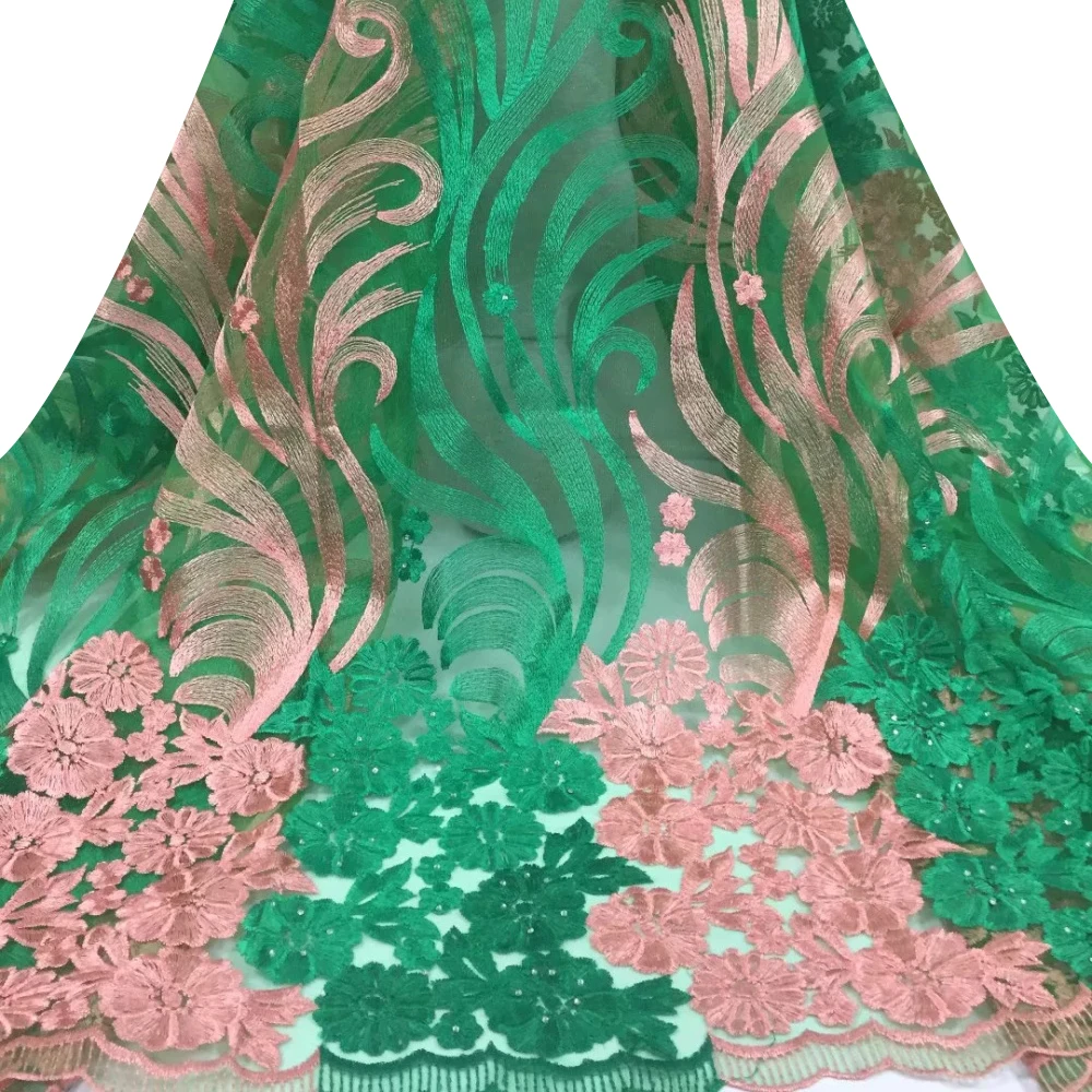 Stones French Tulle Lace Fabric High Quality African Lace Fabric Green Aso Ebi Nigerian Lace Fabric For Evening Wedding Party
Stones French Tulle Lace Fabric High Quality African Lace Fabric Green Aso Ebi Nigerian Lace Fabric For Evening Wedding Party