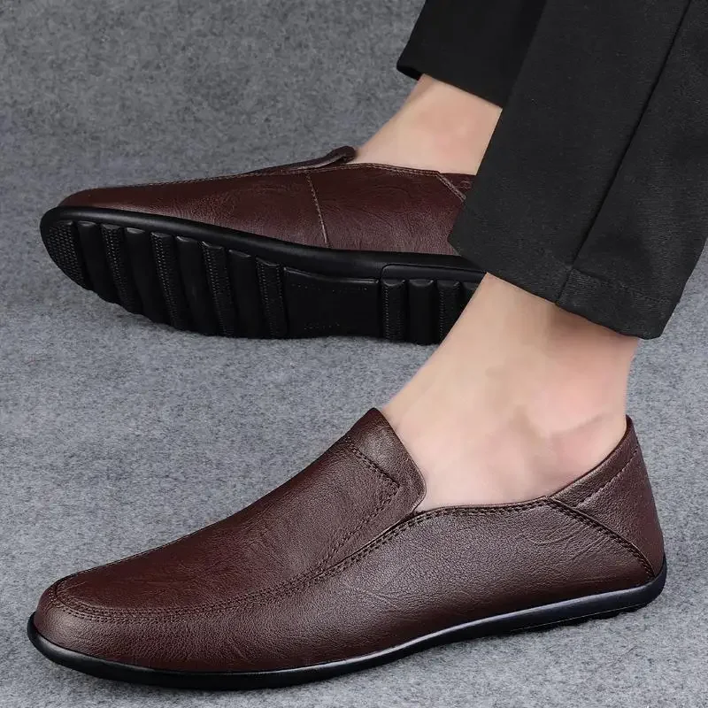 Moccasins Men's 2024 New Genuine Leather Men's Soft Bottom Soft Leather Casual Leather Shoes
Moccasins Men's 2024 New Genuine Leather Men's Soft Bottom Soft Leather Casual Leather Shoes