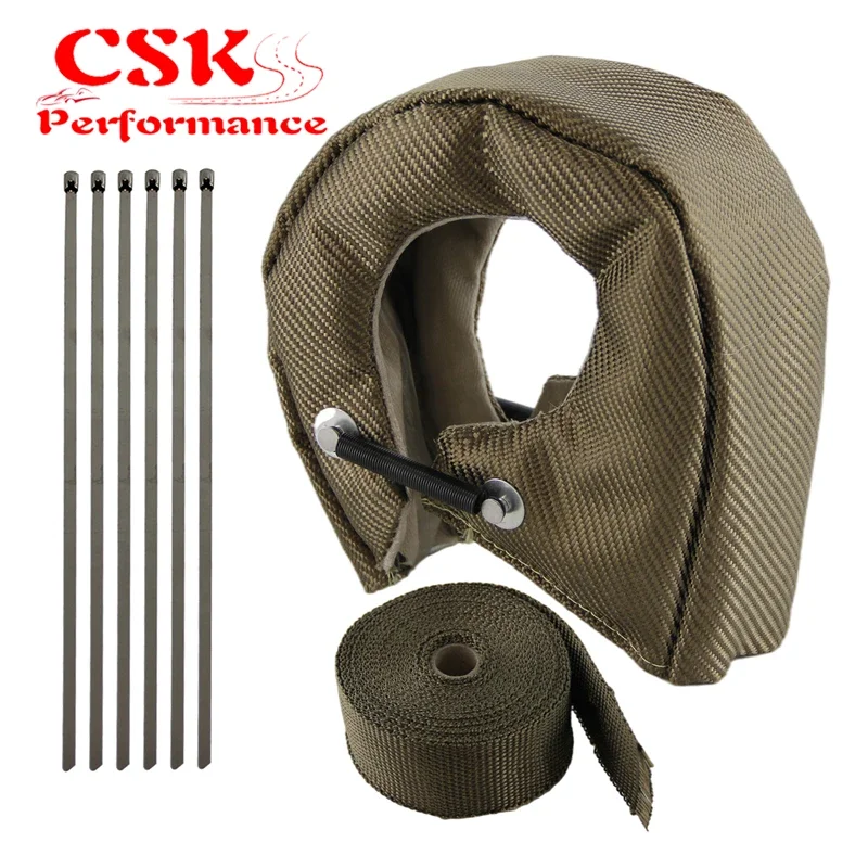 Turbo Heat Shield Blanket Cover & Exhaust Downpipe Wrap & Zip Ties for GT35 GT37 GT40 GT42 GT45 GT46 GT47 GT55
Turbo Heat Shield Blanket Cover & Exhaust Downpipe Wrap & Zip Ties for GT35 GT37 GT40 GT42 GT45 GT46 GT47 GT55