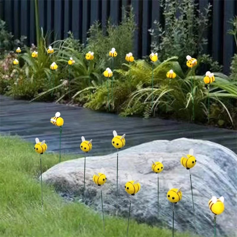 10pcs Bee Garden Stakes Decoration Yard Art Flower Pot Stick Ground Insert 12inch Indoor Outdoor Lawn Pathway Ornaments
10pcs Bee Garden Stakes Decoration Yard Art Flower Pot Stick Ground Insert 12inch Indoor Outdoor Lawn Pathway Ornaments