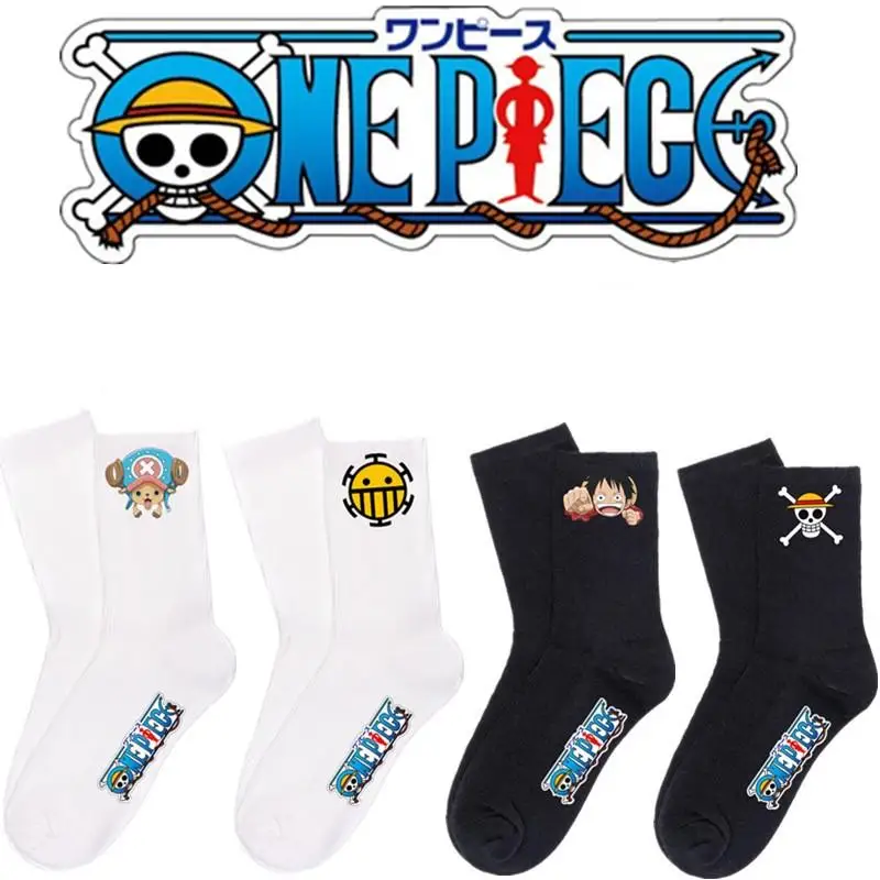 One Piece Luffy Socks Anime Character Cartoon Long Tube Cotton Socks Men and Women Black White Two-Color Printed Knitted Socks
One Piece Luffy Socks Anime Character Cartoon Long Tube Cotton Socks Men and Women Black White Two-Color Printed Knitted Socks