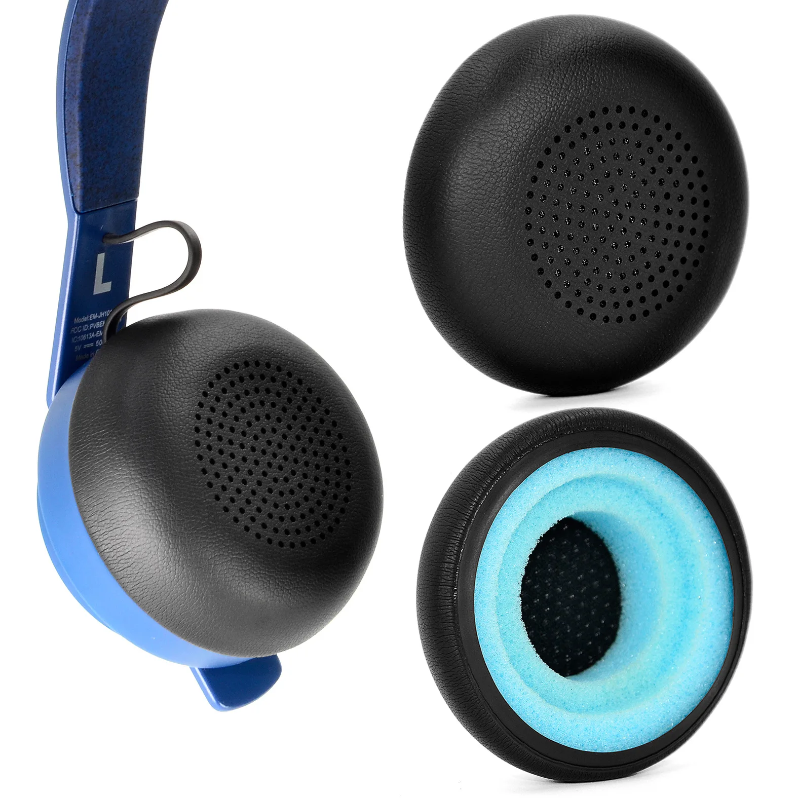 Portable Leather Ear Cushion Cover Compatible with EM-JH101-BK/Nv Fashion Leather Pads Sponge Soft Cover Accessories
Portable Leather Ear Cushion Cover Compatible with EM-JH101-BK/Nv Fashion Leather Pads Sponge Soft Cover Accessories
