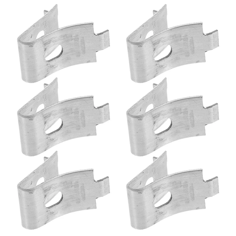 6 Pcs Stainless Steel Shelf Bracket Clip Peg Cabinet Pegs Cupboard Metal Clips Bookshelf for Shelves Support
6 Pcs Stainless Steel Shelf Bracket Clip Peg Cabinet Pegs Cupboard Metal Clips Bookshelf for Shelves Support
