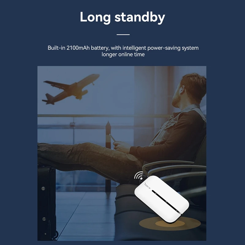 4G Mifi роутер беспроводной Wi-Fi 150Mbps Портативная точка доступа Wi-Fi 2100Mah Mifi модем автомобильный Мобильный Wi-Fi со слотом для Sim-карты
4G Mifi роутер беспроводной Wi-Fi 150Mbps Портативная точка доступа Wi-Fi 2100Mah Mifi модем автомобильный Мобильный Wi-Fi со слотом для Sim-карты