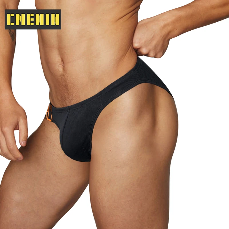 

CMENIN 1Pcs Cotton Breathable Men's Brief Underwear Bikini Sexy Gay Panties Jockstrap Slip Low Waist Man Underpants Men's Briefs