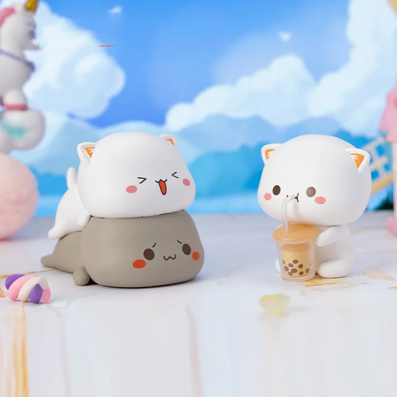 

Mitao Cat Season 2 глухая коробка игрушки загадочная коробка Смешные фигурки аниме Caja Misteriosa сюрприз кавайная игрушка модель подарок на день рождения