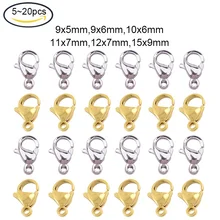5~20PCS 304 Stainless Steel Lobster Claw Clasps Manual Polishing Nickel Free Stainless Steel Color for Jewelry Making Findings
5~20PCS 304 Stainless Steel Lobster Claw Clasps Manual Polishing Nickel Free Stainless Steel Color for Jewelry Making Findings