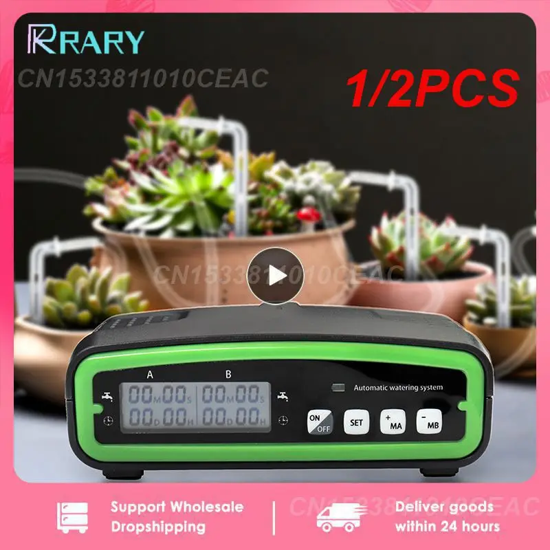 1/2PCS New Smart Drip System Automatic Timer Watering Device Garden Water Pump Controller For Potted Plant Flower Pour 20 Pots
1/2PCS New Smart Drip System Automatic Timer Watering Device Garden Water Pump Controller For Potted Plant Flower Pour 20 Pots