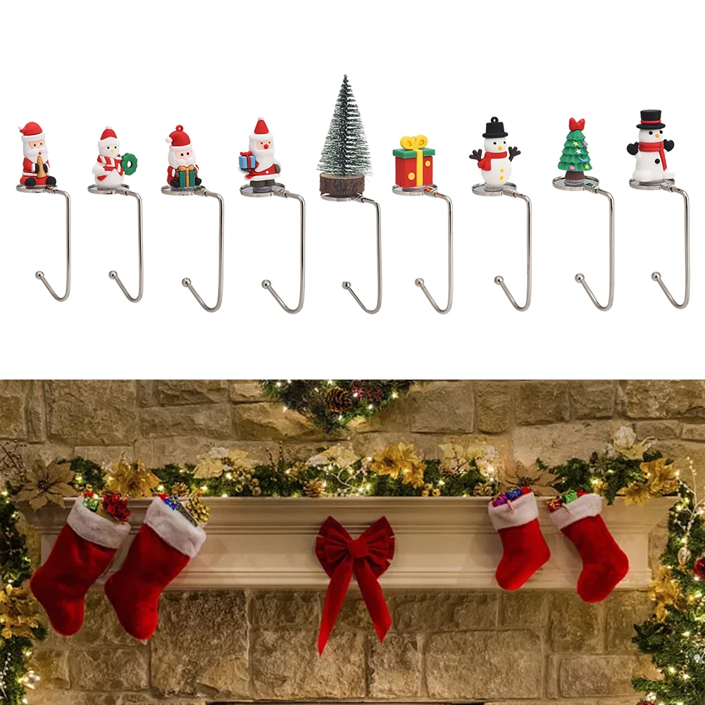 Christmas Stocking Holder Hanging Hook For Christmas Socks Fireplace Hook Christmas Stocking Holder Santa Claus Mantel Shelf
Christmas Stocking Holder Hanging Hook For Christmas Socks Fireplace Hook Christmas Stocking Holder Santa Claus Mantel Shelf