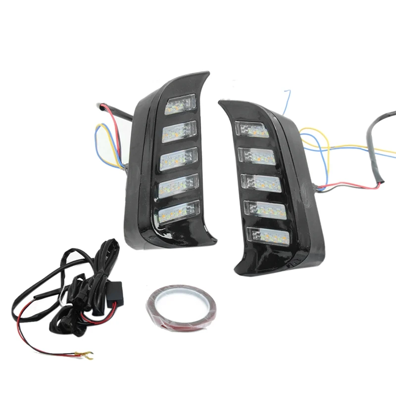LED Daytime Running Lights Three-Color Streamer Steering Suitable For Honda Accord 2023
LED Daytime Running Lights Three-Color Streamer Steering Suitable For Honda Accord 2023