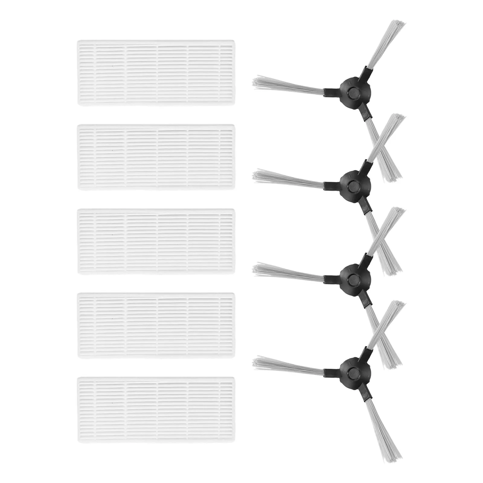 9pcs Filter Side Brush Set ForVileda VR 102 / VR 201 / VR 303 Robotic Vacuum Cleaner Filters Spare Parts Side Brush Replacement
9pcs Filter Side Brush Set ForVileda VR 102 / VR 201 / VR 303 Robotic Vacuum Cleaner Filters Spare Parts Side Brush Replacement