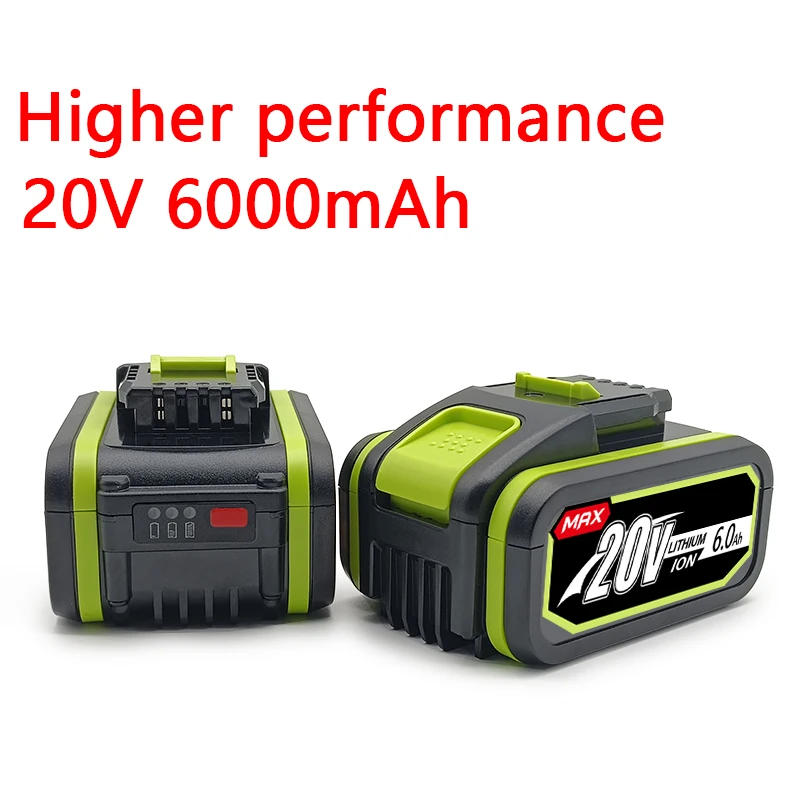 2023 New 20V6000mAh Lithium Rechargeable Replacement Battery WA3551 WA3553 WX390 WX176 WX178 WX386 WX678 For WX Power Tools.
2023 New 20V6000mAh Lithium Rechargeable Replacement Battery WA3551 WA3553 WX390 WX176 WX178 WX386 WX678 For WX Power Tools.