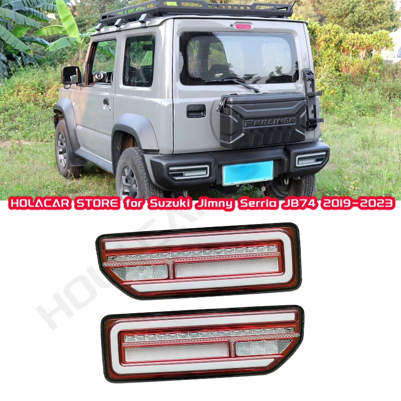 For Suzuki JIMNY 2019 2020 2023 For JB64/JB74 Car LED Reflector Tail Lamp Taillight Rear Lamp Parking Brake light Turn Signal
For Suzuki JIMNY 2019 2020 2023 For JB64/JB74 Car LED Reflector Tail Lamp Taillight Rear Lamp Parking Brake light Turn Signal