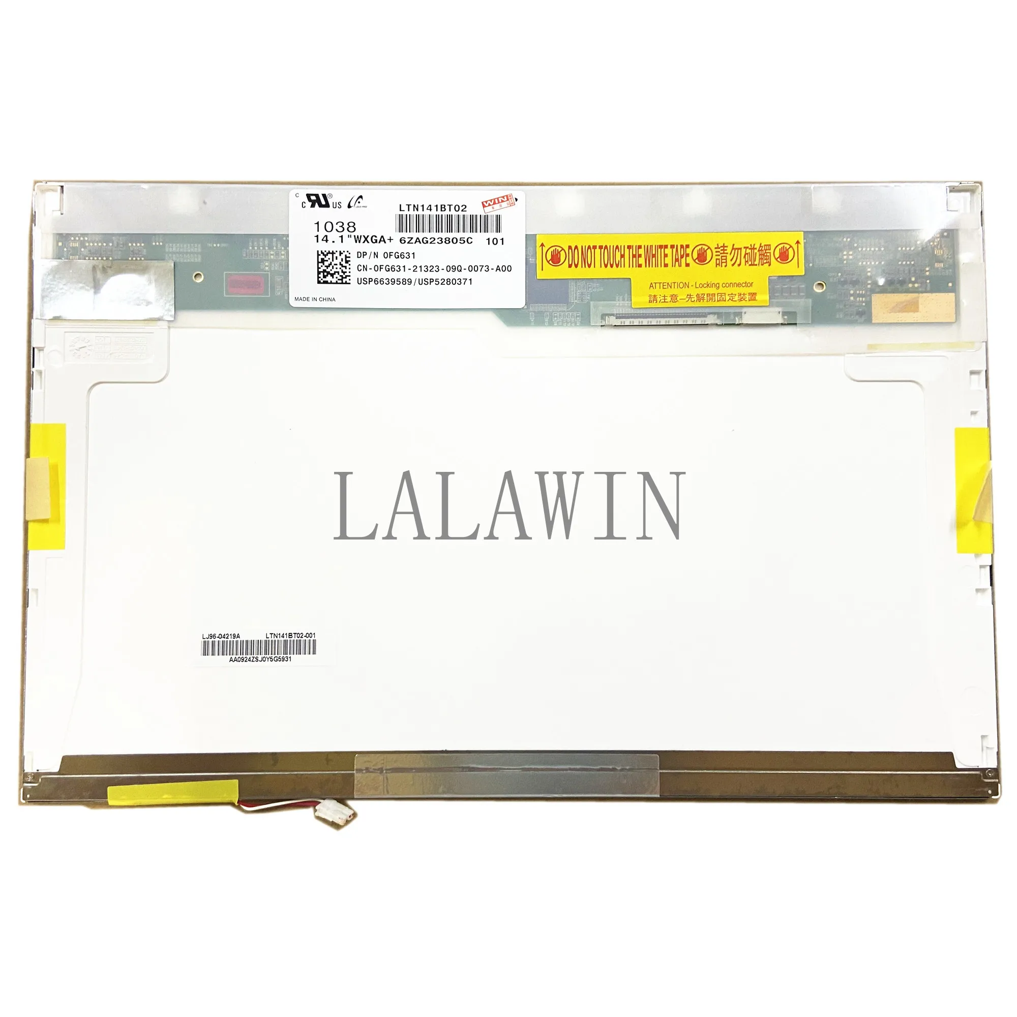 LTN141BT02 подходит N141C3-L04 LP141WP1-TLC1 B141PW02 V.0 ЖК-экран для ноутбука 1440*900 LVDS 30 контактов
LTN141BT02 подходит N141C3-L04 LP141WP1-TLC1 B141PW02 V.0 ЖК-экран для ноутбука 1440*900 LVDS 30 контактов