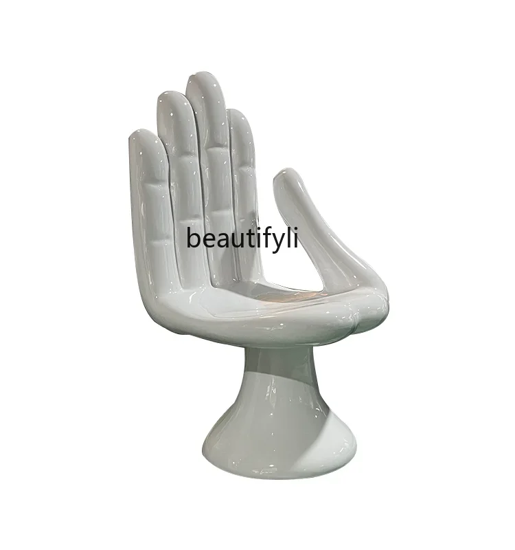

Nordic Creative FRP Special-Shaped Finger Chair French Designer Art Decoration Leisure Chair High-Profile Figure Coffee Chair