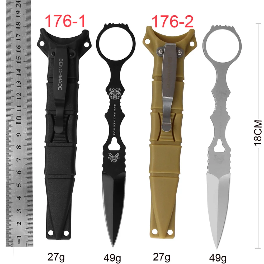 New BM176 D2 Straight Knife Fixed Blade Handle Folding Pocket EDC Camping Survival Knives Xmas Gift
New BM176 D2 Straight Knife Fixed Blade Handle Folding Pocket EDC Camping Survival Knives Xmas Gift