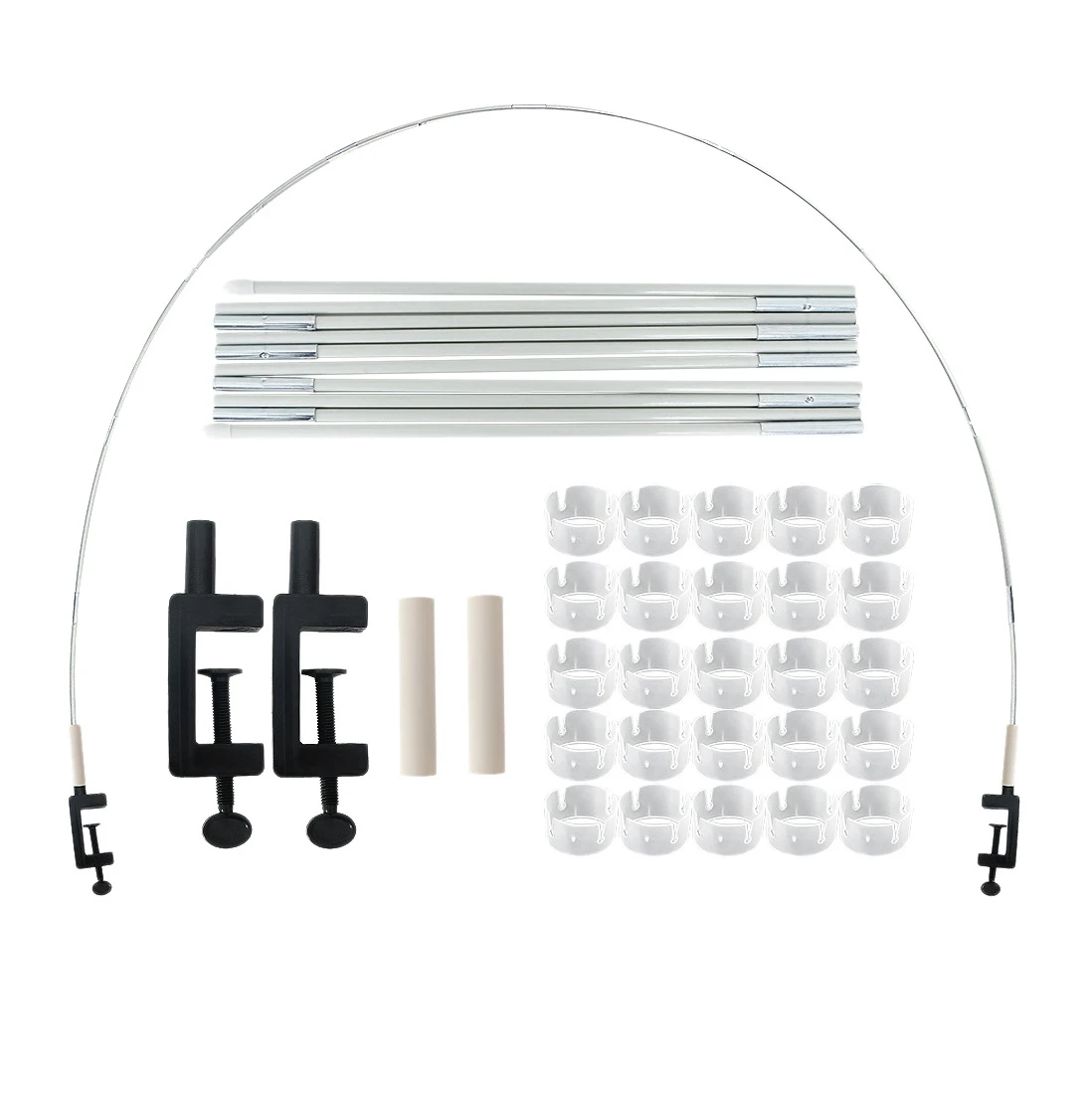 Настольный воздушный шар, 10 х30 см, цвет белый 
Настольный воздушный шар, 10 х30 см, цвет белый