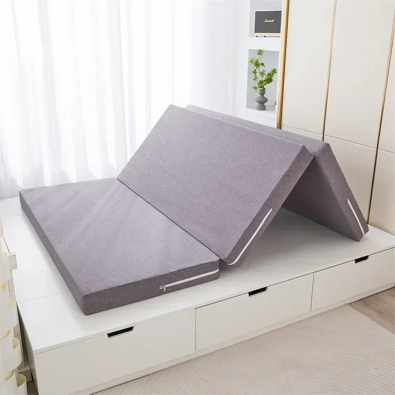 

Japanese Floor Mattress Thick Latex Tatami Single Memory Foam Mattress Topper Beds & Furniture for Sleeping Sponge Folding Bed