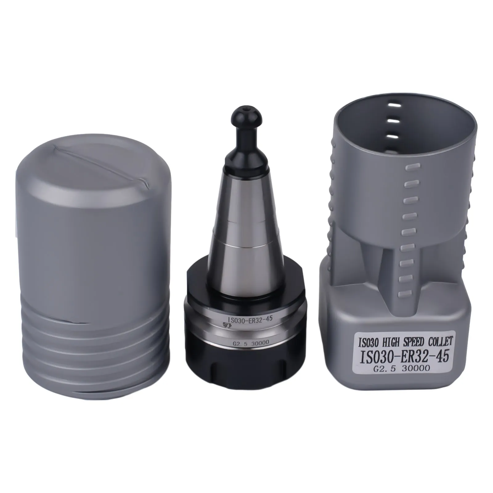 ISO30 ER32 45L Balance Collet Lathe Chuck CNC Tool Holder Stainless Steel With Pull Stud Milling 30000RPM
ISO30 ER32 45L Balance Collet Lathe Chuck CNC Tool Holder Stainless Steel With Pull Stud Milling 30000RPM