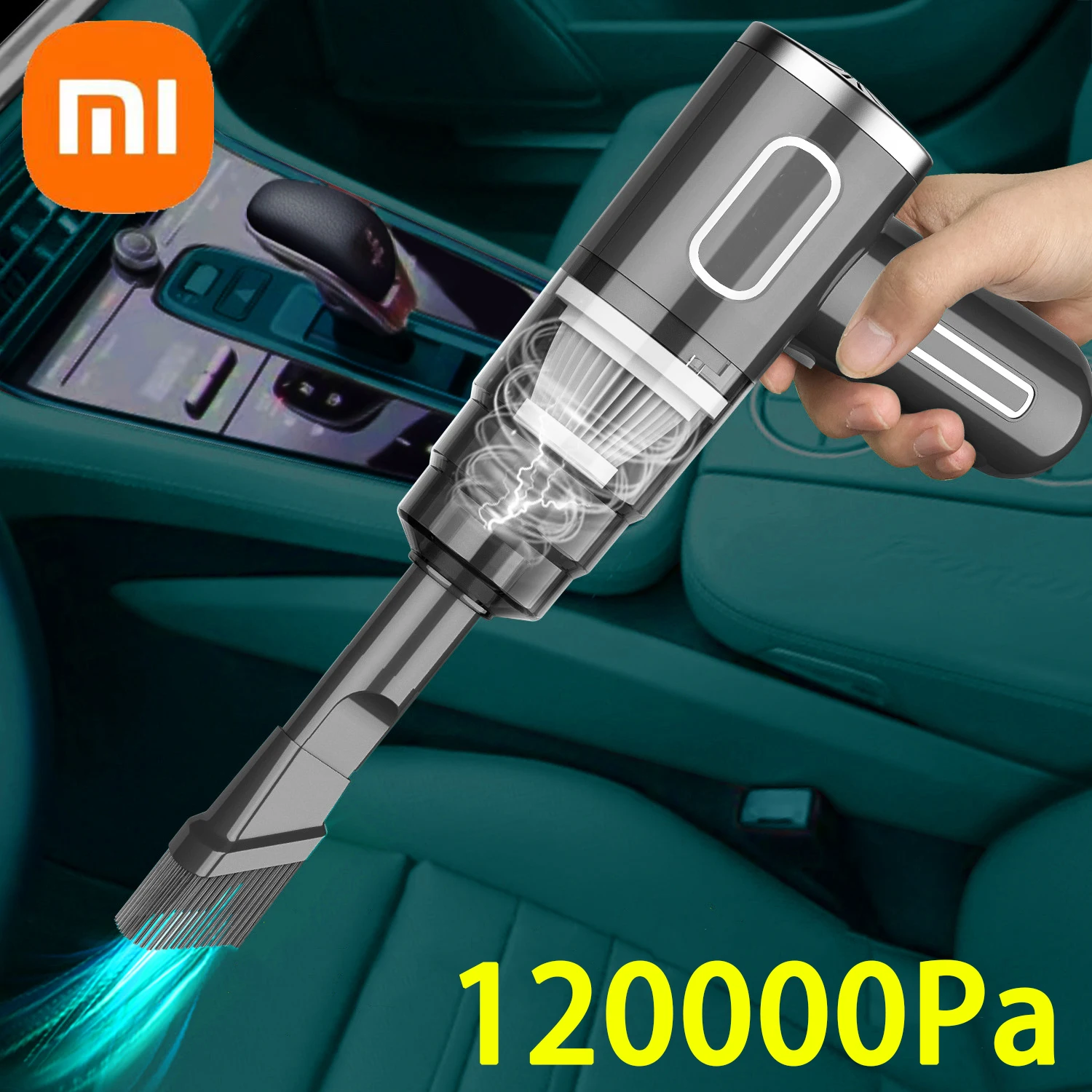 Xiaomi 120000Pa Wireless Car Vacuum Cleaner Cordless Handheld Vacuum Home & Car Dual Use Vacuum Cleaner With Built-in Battrery
Xiaomi 120000Pa Wireless Car Vacuum Cleaner Cordless Handheld Vacuum Home & Car Dual Use Vacuum Cleaner With Built-in Battrery