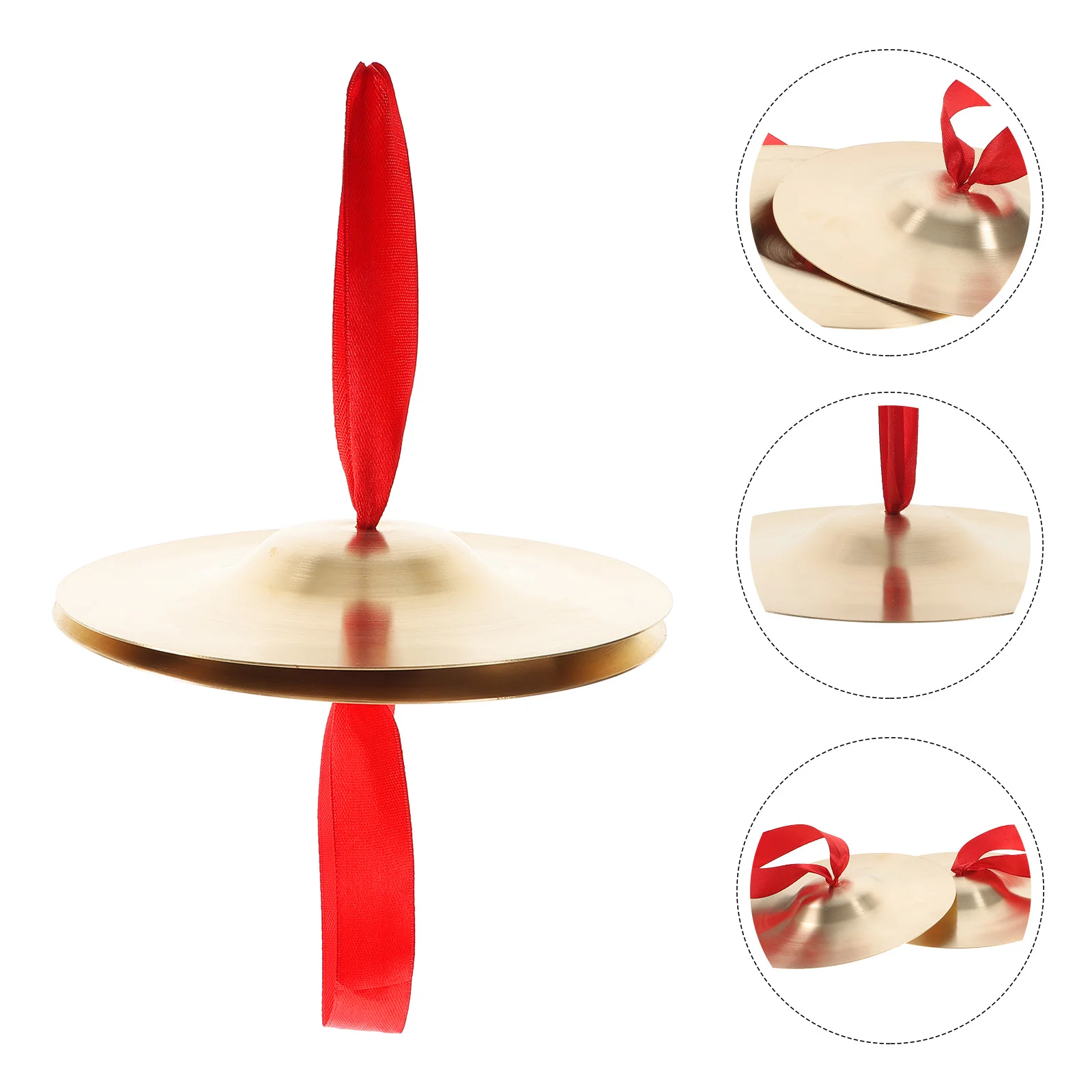 

Copper Cymbal Children Percussion Instruments Clothes Small Finger Cymbals Toys for Fingers Costumes Kids Teaching Aids