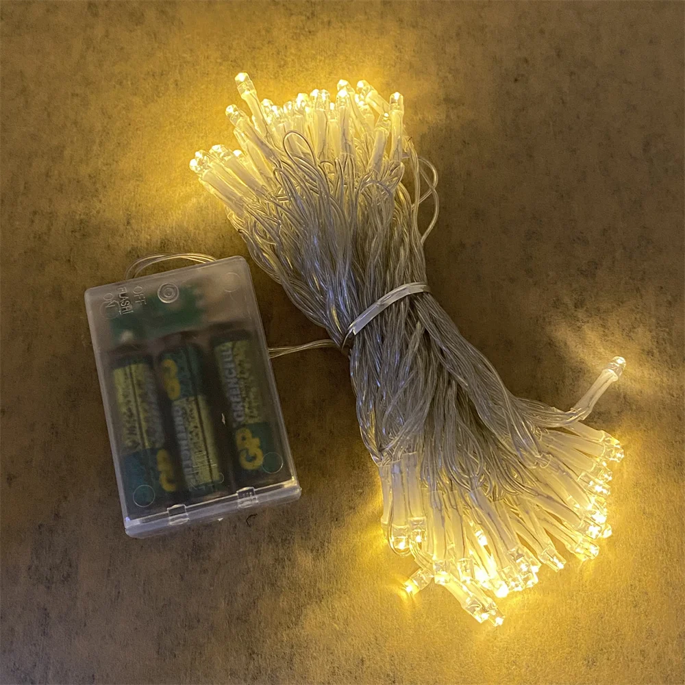 3M 6M 10M LED String Lights 3*AA Battery Operated Waterproof Fairy LED Christmas Lights For Holiday Party Wedding Decoration
3M 6M 10M LED String Lights 3*AA Battery Operated Waterproof Fairy LED Christmas Lights For Holiday Party Wedding Decoration