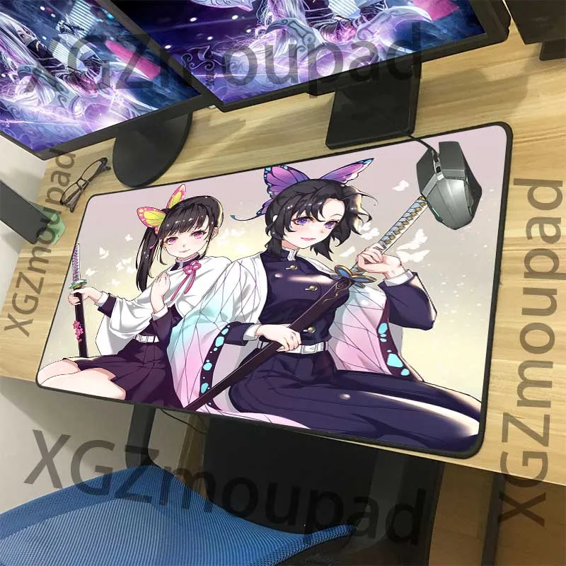 Demon slayer Jinetsu no Yaiba anime cute girl large mouse pad black lock edge computer rubber non-slip keyboard accessories
Demon slayer Jinetsu no Yaiba anime cute girl large mouse pad black lock edge computer rubber non-slip keyboard accessories