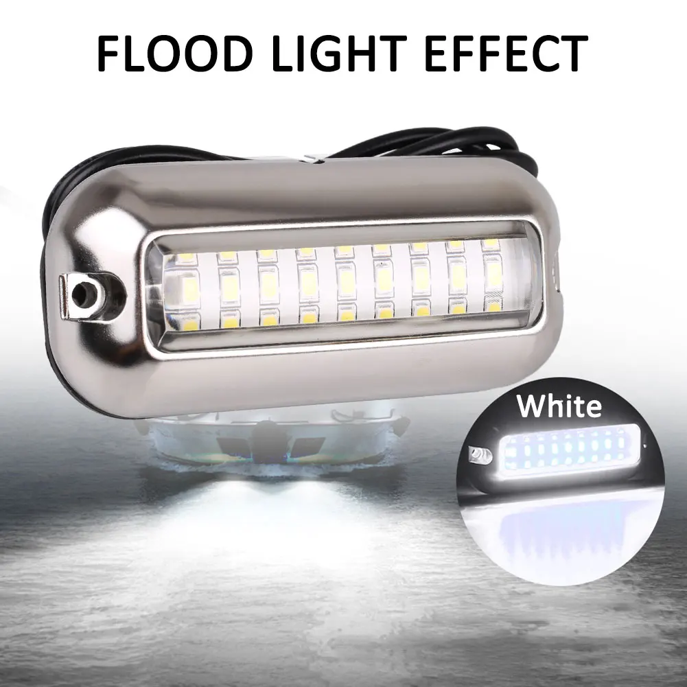 50W Underwater Light Speedboat Boat Lights 27 LED Navigation Lighting Boat Marine Transom Light RVS Yacht Accessories
50W Underwater Light Speedboat Boat Lights 27 LED Navigation Lighting Boat Marine Transom Light RVS Yacht Accessories