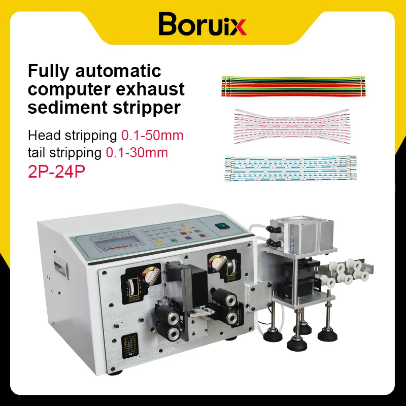 220V/110V 16AWG-32AWG Automatic Line Splitting And Stripping Machine Front-end Stripping 0.1-50mm Back-end Stripping 0.1-30mm
220V/110V 16AWG-32AWG Automatic Line Splitting And Stripping Machine Front-end Stripping 0.1-50mm Back-end Stripping 0.1-30mm