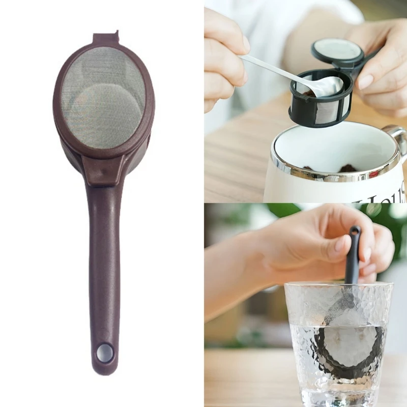 Coffee Capsuled Powder Filter Spoon Plastic Teas Strainer Fine Mesh Spoon Hanging Handle Spoon Filter Kitchen Supplies
Coffee Capsuled Powder Filter Spoon Plastic Teas Strainer Fine Mesh Spoon Hanging Handle Spoon Filter Kitchen Supplies