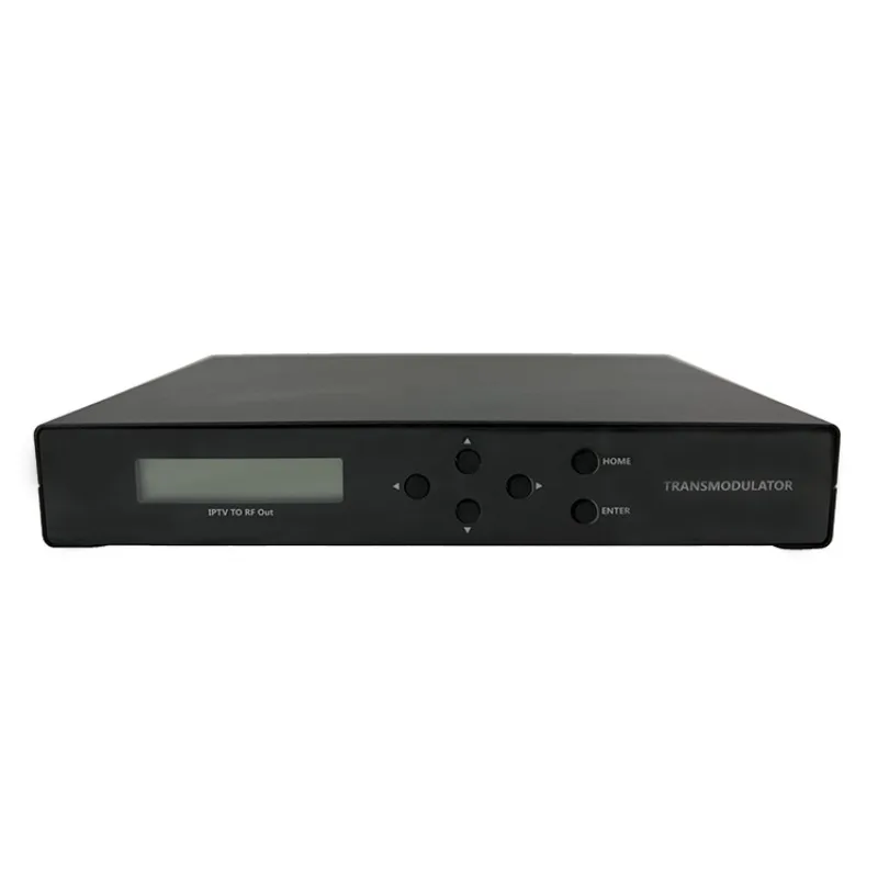 New Design 2 IP HD Streams Over A Single QAM IP IPTV TO Analog RF Out Transmodulator Modulator Converter
New Design 2 IP HD Streams Over A Single QAM IP IPTV TO Analog RF Out Transmodulator Modulator Converter