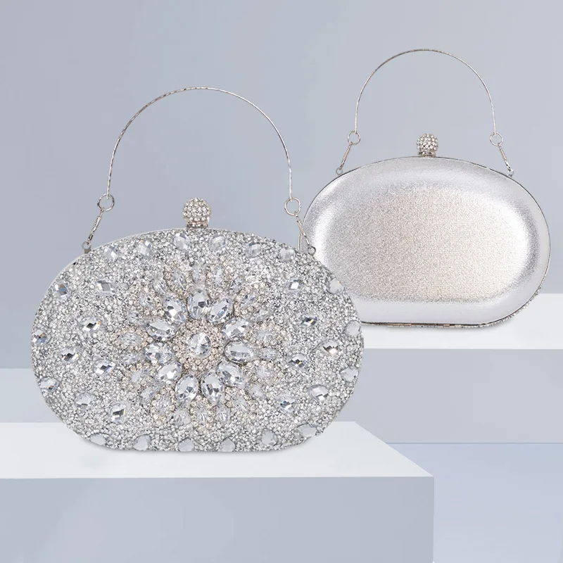 Diamond Women Clutch Evening Bags Bridal Crystal Flower Handbags Purses Wedding Party Dinner Bag
Diamond Women Clutch Evening Bags Bridal Crystal Flower Handbags Purses Wedding Party Dinner Bag
