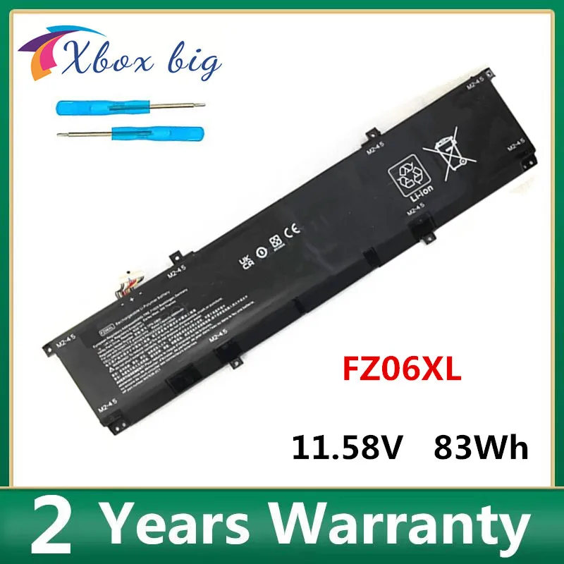 FZ06XL Laptop Battery For HP Envy 16-h0787nr Envy 16-h0000TX 16-h0011TX Notebook
FZ06XL Laptop Battery For HP Envy 16-h0787nr Envy 16-h0000TX 16-h0011TX Notebook