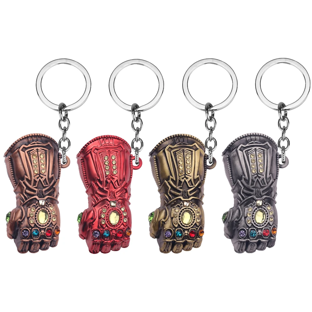 Avengers Infinity Gauntlet Keychain Marvel Thanos Glove Keyring Movies Periphery Key Chains Accessories for Backpack Fans Gift
Avengers Infinity Gauntlet Keychain Marvel Thanos Glove Keyring Movies Periphery Key Chains Accessories for Backpack Fans Gift