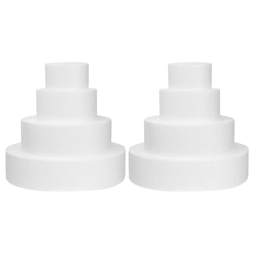 8Pcs Foams Dummy Cake Bakery Cake Dummies Baking Practicing Tool Foam Cake Adornment 
8Pcs Foams Dummy Cake Bakery Cake Dummies Baking Practicing Tool Foam Cake Adornment