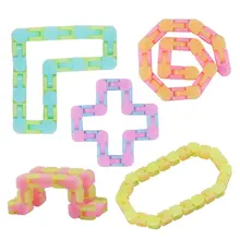 New Luminous Wacky Tracks Antistress Chain Toy For Children Bike Chain Stress Relief Sensory Toy Aduls Autism Needs Kids Gifts
New Luminous Wacky Tracks Antistress Chain Toy For Children Bike Chain Stress Relief Sensory Toy Aduls Autism Needs Kids Gifts