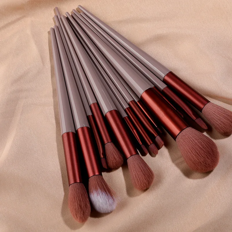 

13Pcs Makeup Brush Set Makeup Concealer Brush Blush Loose Powder Brush Eye Shadow Highlighter Foundation Brush Beauty Tools