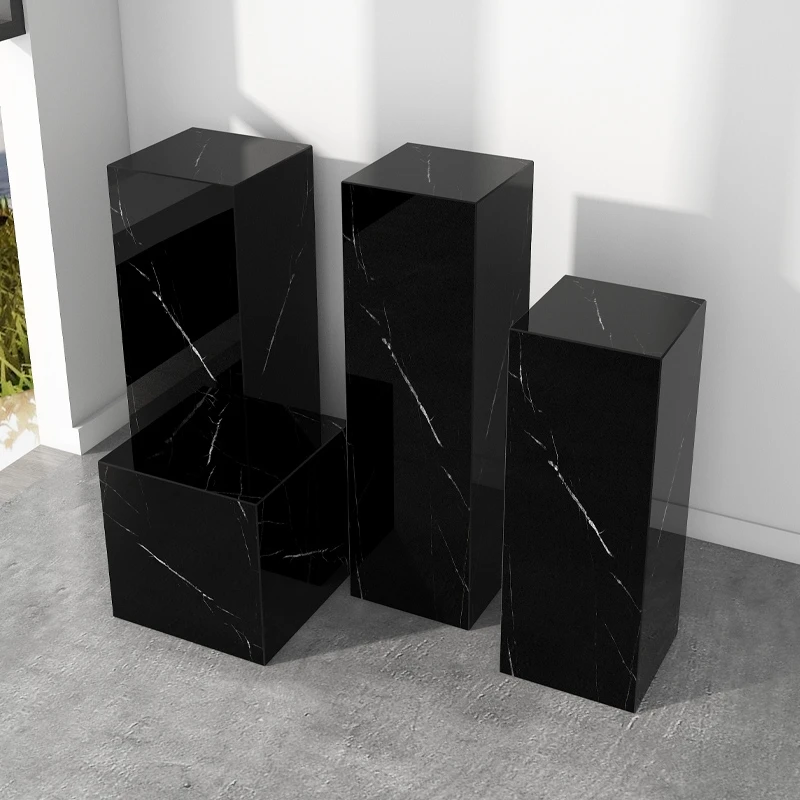Wholesale 40CMx40CMx50-120CM Natural Black and White Marble Plinth Porch Model Room Floor Base Hotel Decoration Display Table
Wholesale 40CMx40CMx50-120CM Natural Black and White Marble Plinth Porch Model Room Floor Base Hotel Decoration Display Table