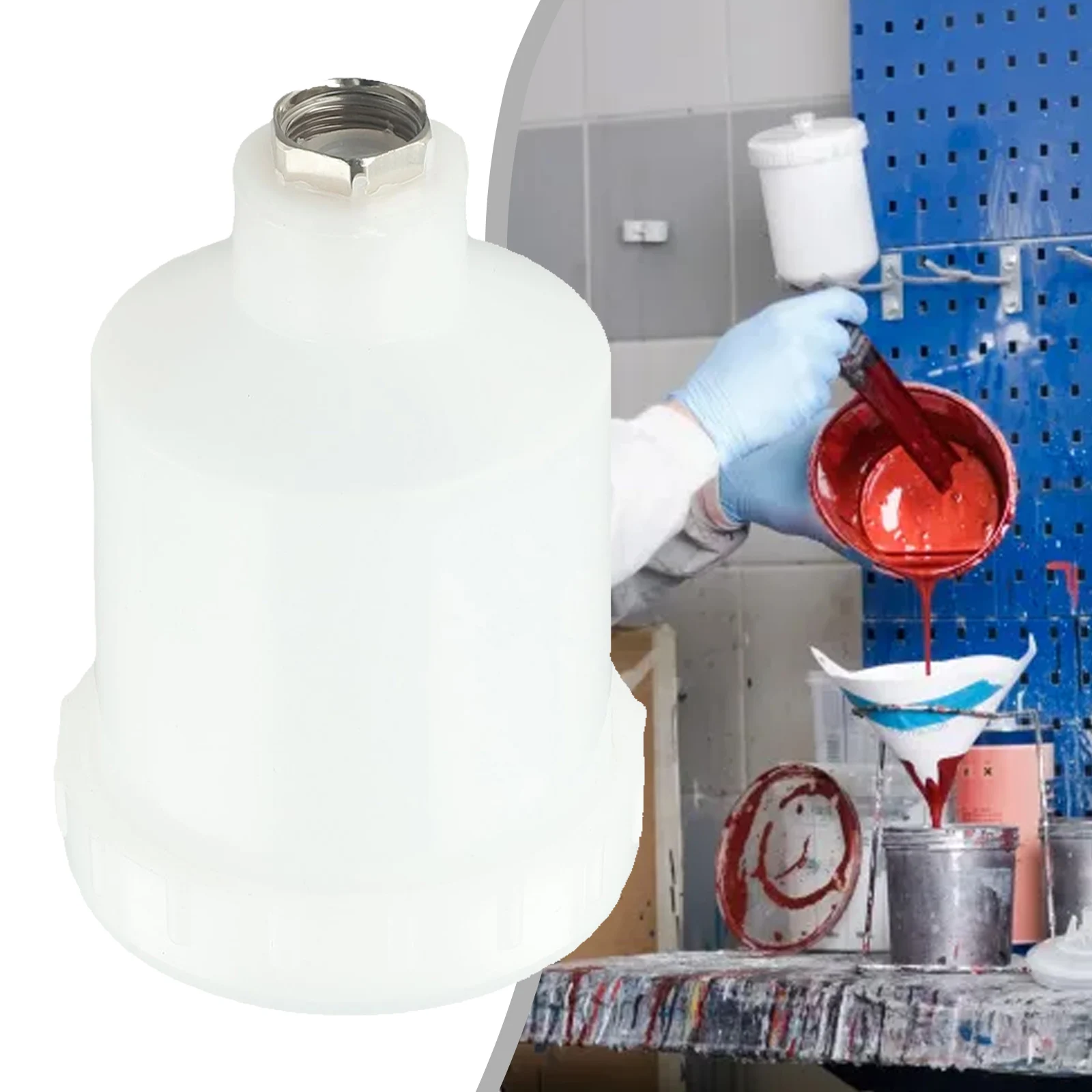 1pc 125ml Plastic Paint Spary Paint Pot For H2000 HVLP Manual Mini Spray Paint Pneumatic Environmentally Oil Resistance Tool
1pc 125ml Plastic Paint Spary Paint Pot For H2000 HVLP Manual Mini Spray Paint Pneumatic Environmentally Oil Resistance Tool