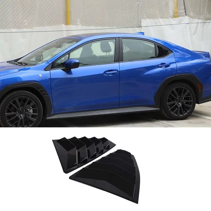 For Subaru WRX S4 STI VB 2021-2023 Car Rear Window Triangle Shutter Sticker Cover Trim ABS Piano Black Car Accessrories
For Subaru WRX S4 STI VB 2021-2023 Car Rear Window Triangle Shutter Sticker Cover Trim ABS Piano Black Car Accessrories