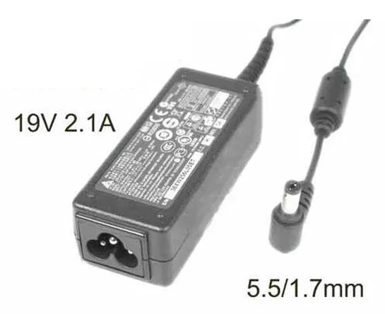 

Delta Electronics ADP-40PH BB, 19V 2.1A, Barrel 5.5/1.7mm, 3-Prong Power Adapter