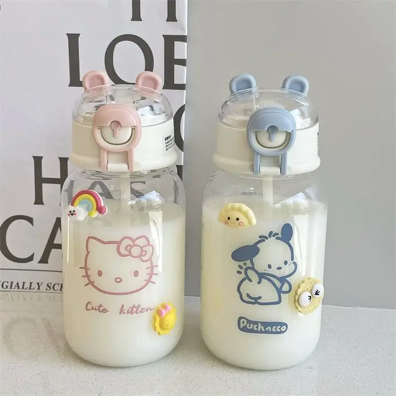 Cute Hello Kitty Y2K Drinking Straw Cup Sanrio Kawaii Anime Pochacco Cup Cartoon Fall Resistant Large Capacity Cup Girls Gifts
Cute Hello Kitty Y2K Drinking Straw Cup Sanrio Kawaii Anime Pochacco Cup Cartoon Fall Resistant Large Capacity Cup Girls Gifts