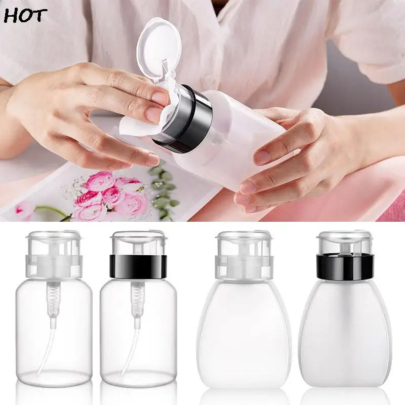 250ml Nail Polish Remover Bottle UV Gel Press Bottle Nail Art Clean Acetone Bottles Empty Pump Dispense Liquid Container Storage
250ml Nail Polish Remover Bottle UV Gel Press Bottle Nail Art Clean Acetone Bottles Empty Pump Dispense Liquid Container Storage