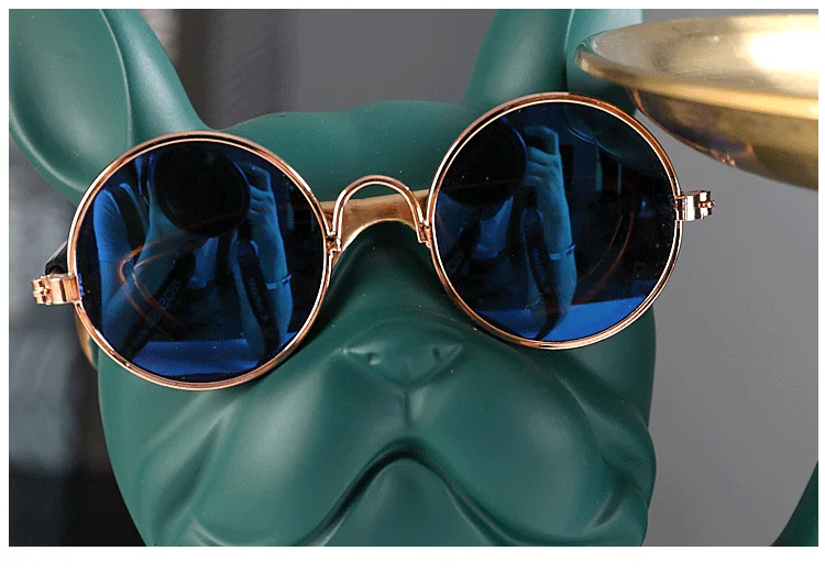 Animal Resin Sculpture dog Butler statue Home Decor French Bulldog with Double Metal tray Table Ornaments Decor Dog Figurine Art Animal Resin Sculpture dog Butler statue Home Decor French Bulldog with Double Metal tray Table Ornaments Decor Dog Figurine Art