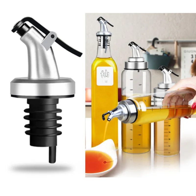

3/5pcs Olive Oil Sprayer Drip Wine Pourers Liquor Dispenser Leak-proof Nozzle Olive Bottle Wine Stopper Oil Pourer Kitchen Tools