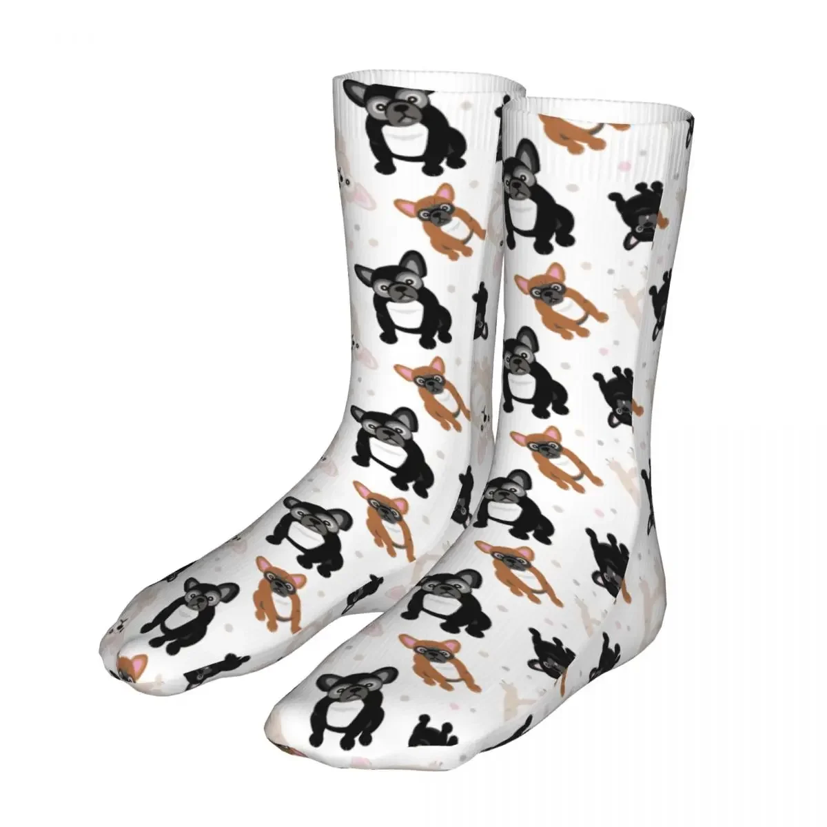 Cute French Bulldog Frenchie Puppies Socks Men Women Funny Happy Dog Socks Crazy Spring Summer Autumn Winter Socks Gift
Cute French Bulldog Frenchie Puppies Socks Men Women Funny Happy Dog Socks Crazy Spring Summer Autumn Winter Socks Gift