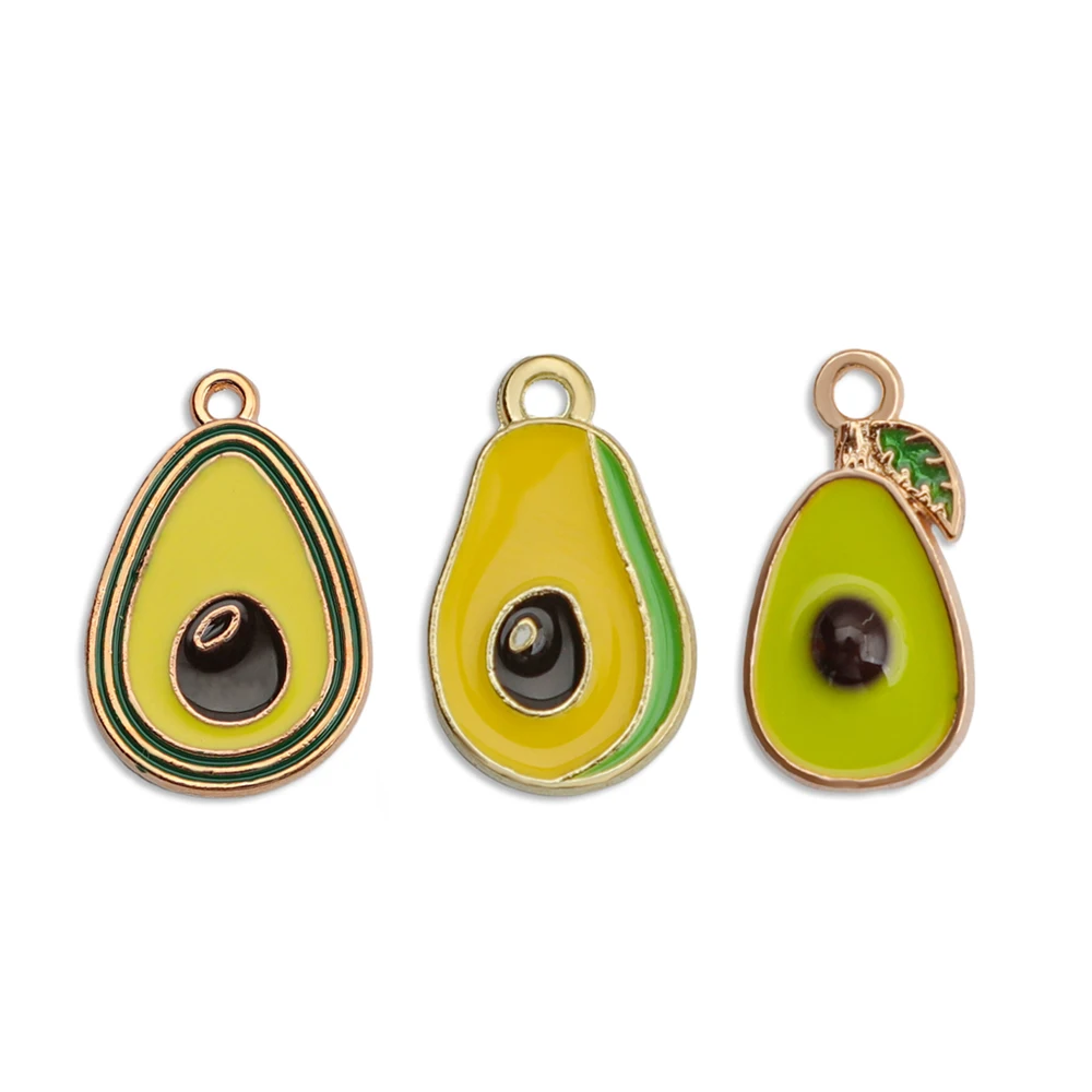 10Pcs Enameled Avocado Charm For Diy Keychain Food Earrings Findings Use For Jewelry Making And Crafting Projects
10Pcs Enameled Avocado Charm For Diy Keychain Food Earrings Findings Use For Jewelry Making And Crafting Projects