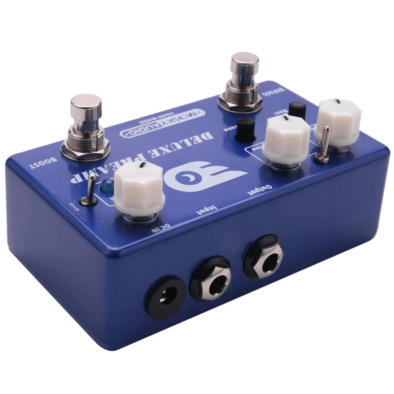 Mosky Deluxe Preamp Guitar Effect Pedal 2 In 1 Boost Classic Overdrive Effects Metal Shell With True Bypass Guitar Accessories
Mosky Deluxe Preamp Guitar Effect Pedal 2 In 1 Boost Classic Overdrive Effects Metal Shell With True Bypass Guitar Accessories