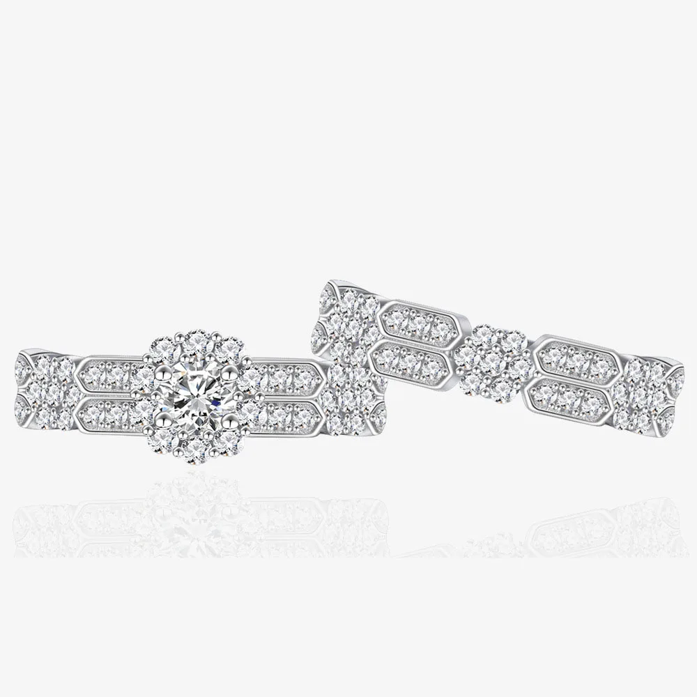 Dropshipping 925 Sterling Silver Two Piece Stacking Rings Fine Setting Zirconia High-end Jewelry Wholesale
Dropshipping 925 Sterling Silver Two Piece Stacking Rings Fine Setting Zirconia High-end Jewelry Wholesale