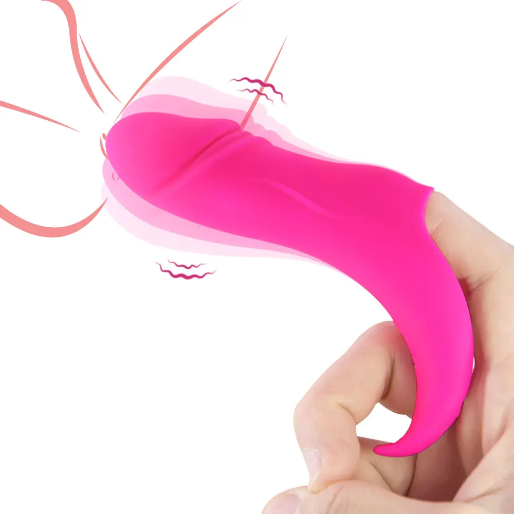 Вибратор для пальцев, рукав для точки G, массажер для оргазма, Стимулятор клитора, взрослые, двойные женские вибраторы для мастурбации